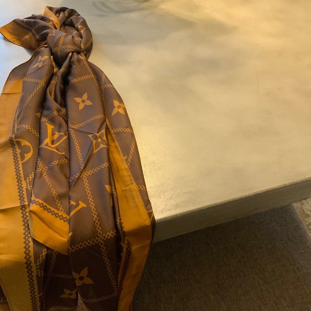 Louis Vuitton silk scarf